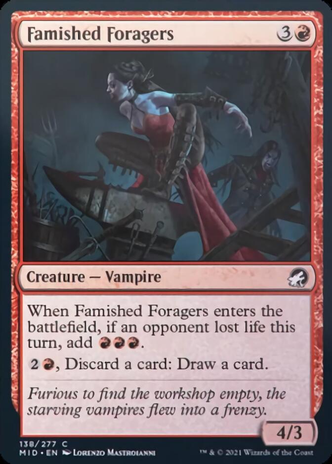 Famished Foragers [Innistrad: Midnight Hunt] | Card Citadel