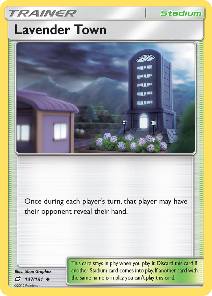 Lavender Town (147/181) [Sun & Moon: Team Up] | Card Citadel