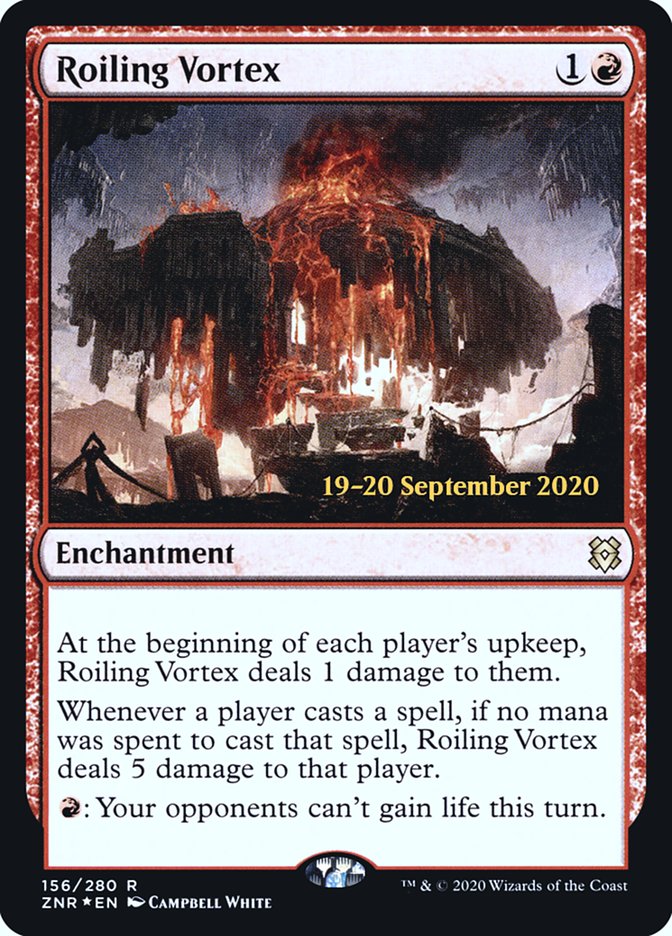 Roiling Vortex  [Zendikar Rising Prerelease Promos] | Card Citadel