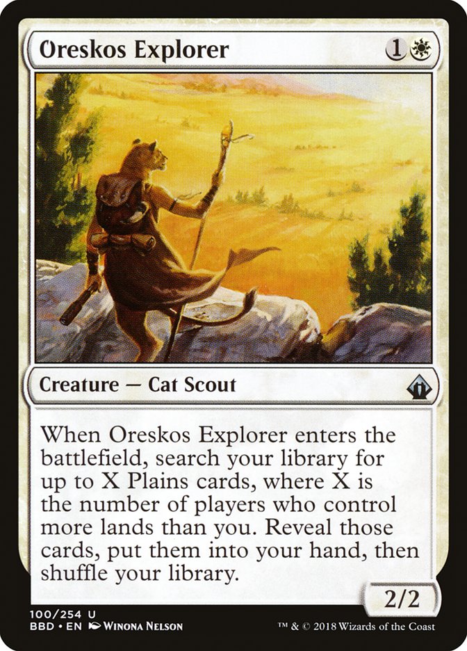 Oreskos Explorer [Battlebond] | Card Citadel
