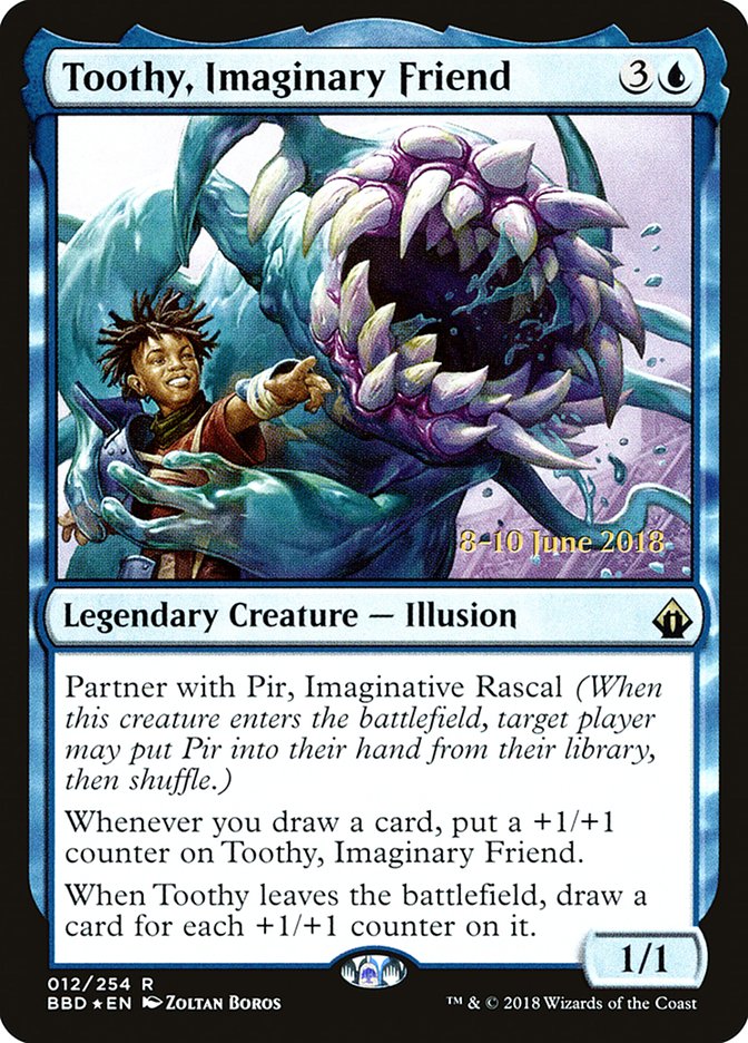 Toothy, Imaginary Friend [Battlebond Promos] | Card Citadel