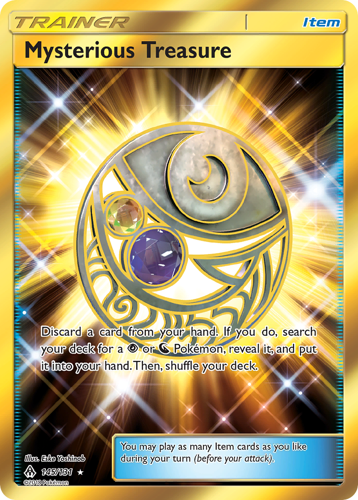 Mysterious Treasure (145/131) [Sun & Moon: Forbidden Light] | Card Citadel