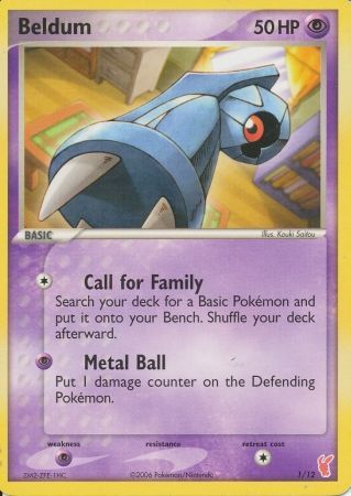 Beldum (1/12) [EX: Trainer Kit 2 - Plusle] | Card Citadel