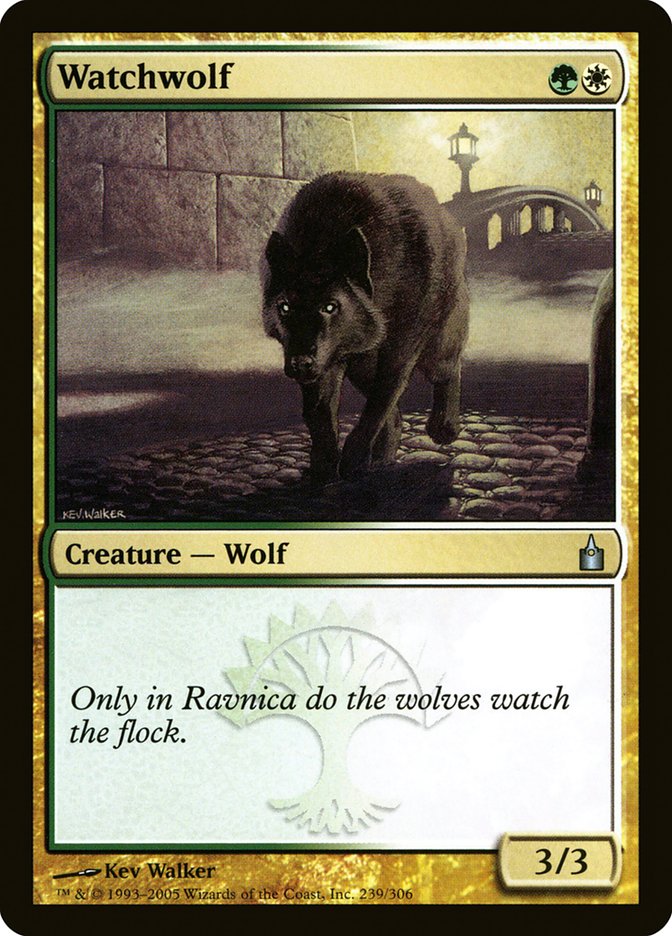 Watchwolf [Ravnica: City of Guilds] | Card Citadel