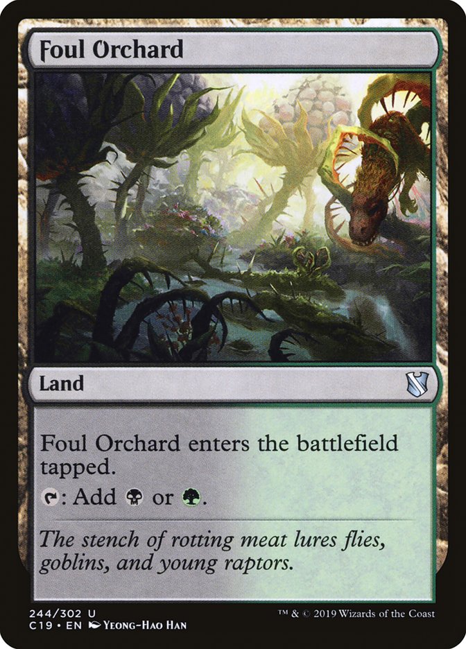 Foul Orchard [Commander 2019] | Card Citadel