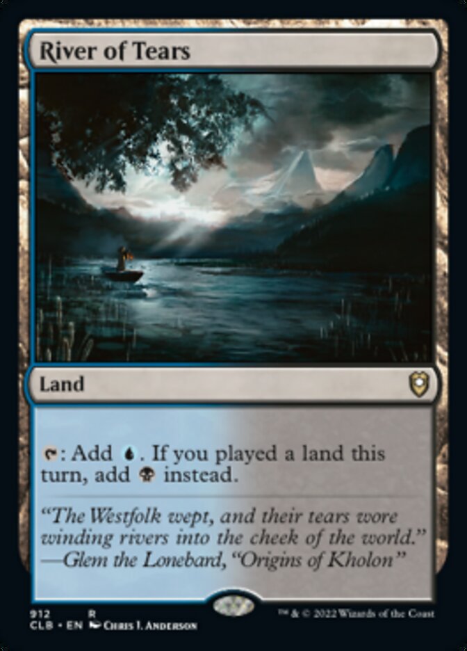 River of Tears [Commander Legends: Battle for Baldur's Gate] | Card Citadel