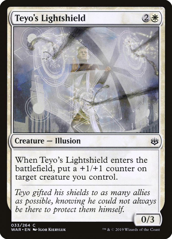 Teyo's Lightshield [War of the Spark] | Card Citadel