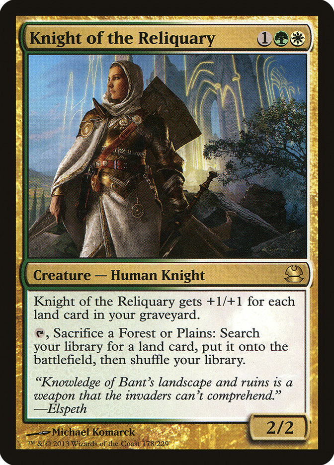 Knight of the Reliquary [Modern Masters] | Card Citadel