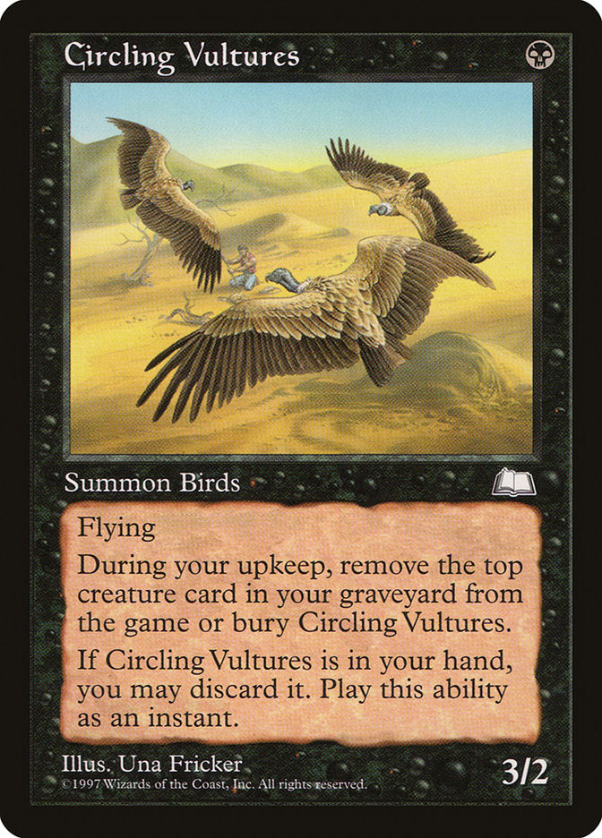 Circling Vultures [Weatherlight] | Card Citadel