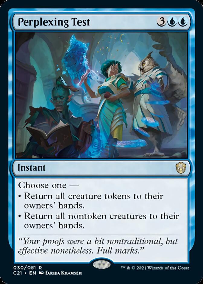 Perplexing Test [Commander 2021] | Card Citadel
