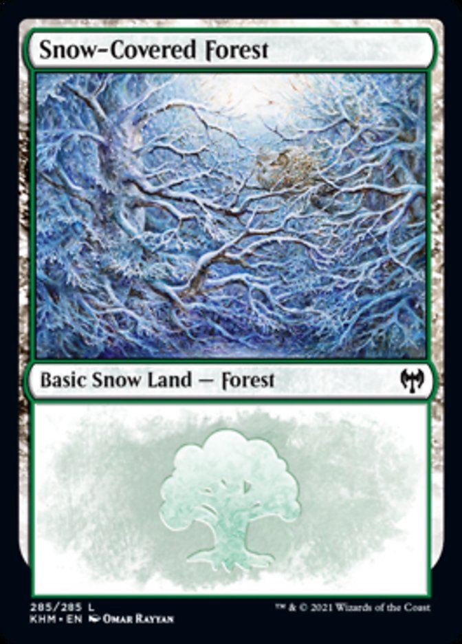 Snow-Covered Forest (285) [Kaldheim] | Card Citadel