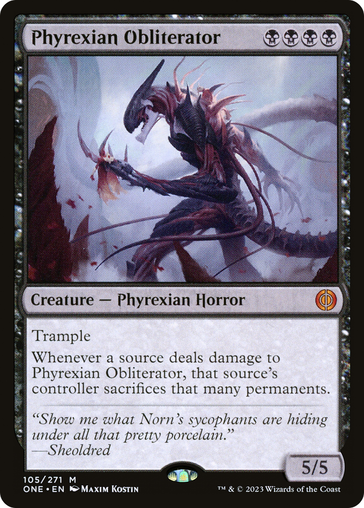 Phyrexian Obliterator [Phyrexia: All Will Be One] | Card Citadel