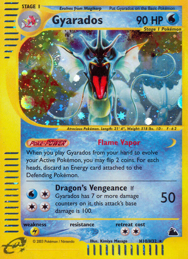 Gyarados (H10/H32) [Skyridge] | Card Citadel