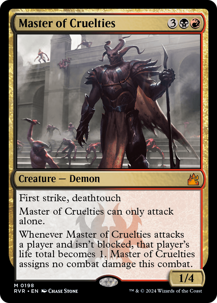 Master of Cruelties [Ravnica Remastered] | Card Citadel