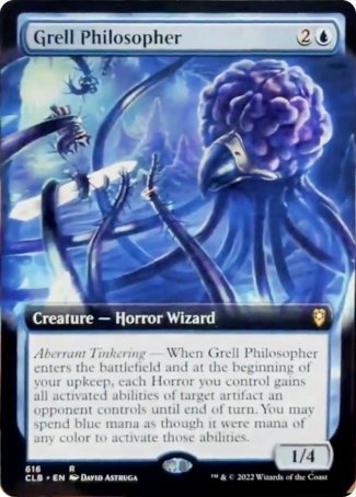 Grell Philosopher (Extended Art) [Commander Legends: Battle for Baldur's Gate] | Card Citadel
