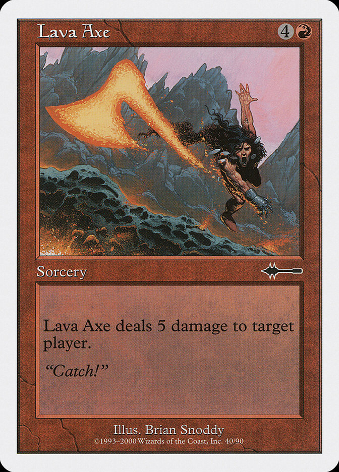 Lava Axe [Beatdown Box Set] | Card Citadel