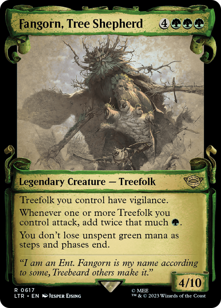 Fangorn, Tree Shepherd [The Lord of the Rings: Tales of Middle-Earth Showcase Scrolls] | Card Citadel