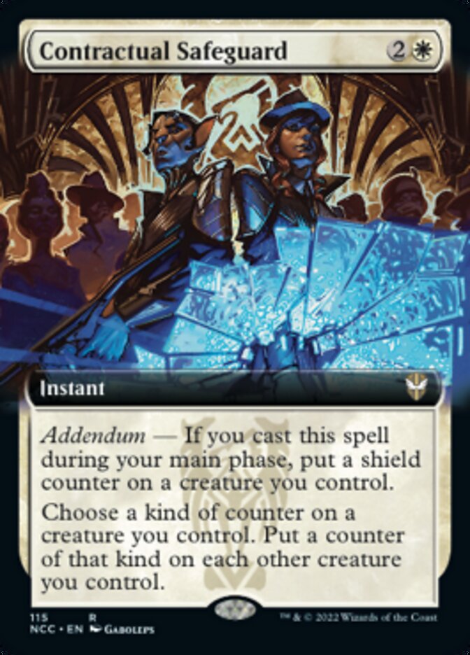 Contractual Safeguard (Extended Art) [Streets of New Capenna Commander] | Card Citadel