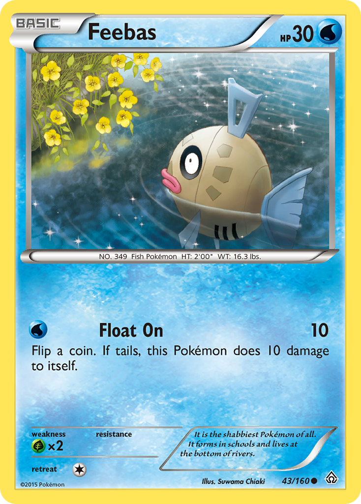 Feebas (43/160) [XY: Primal Clash] | Card Citadel