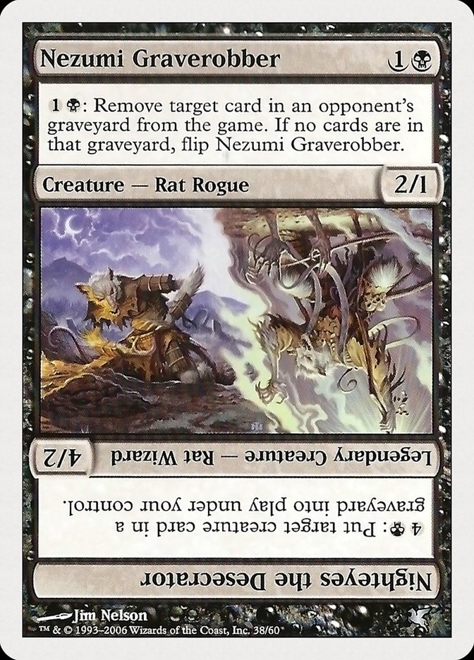 Nezumi Graverobber // Nighteyes the Desecrator [Hachette UK] | Card Citadel
