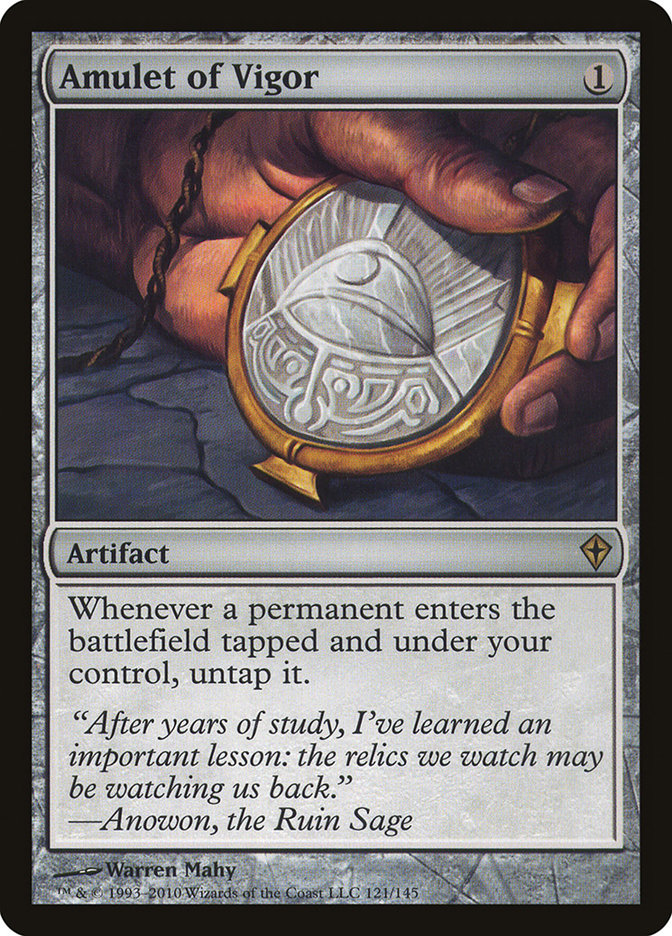 Amulet of Vigor [Worldwake] | Card Citadel