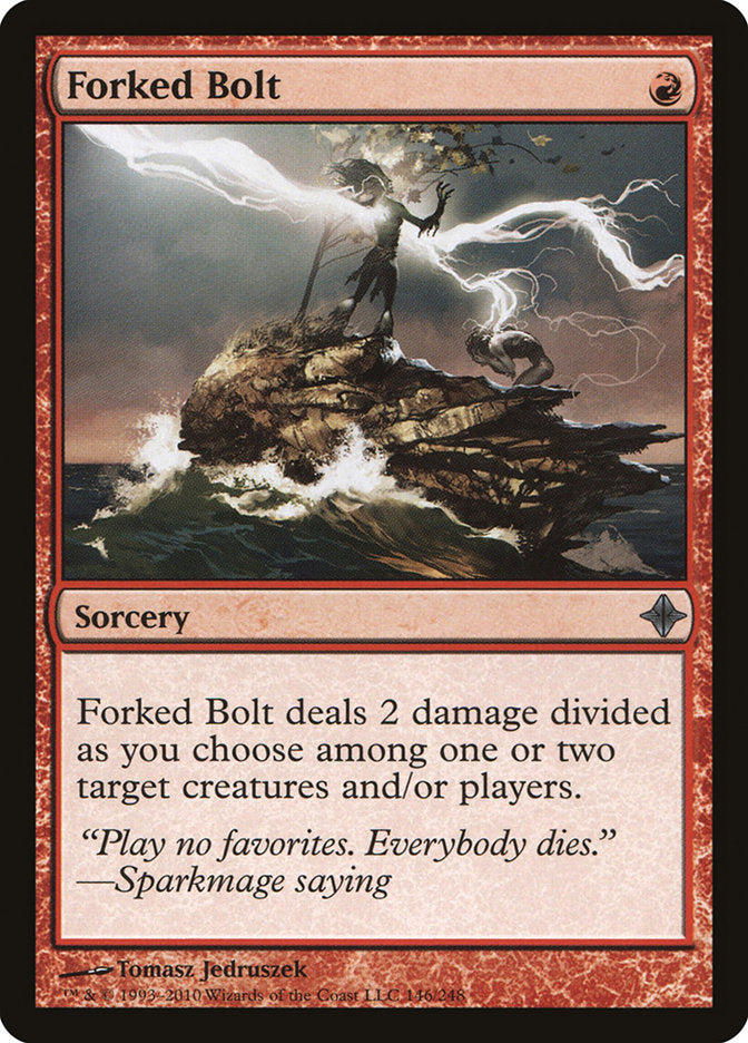 Forked Bolt [Rise of the Eldrazi] | Card Citadel