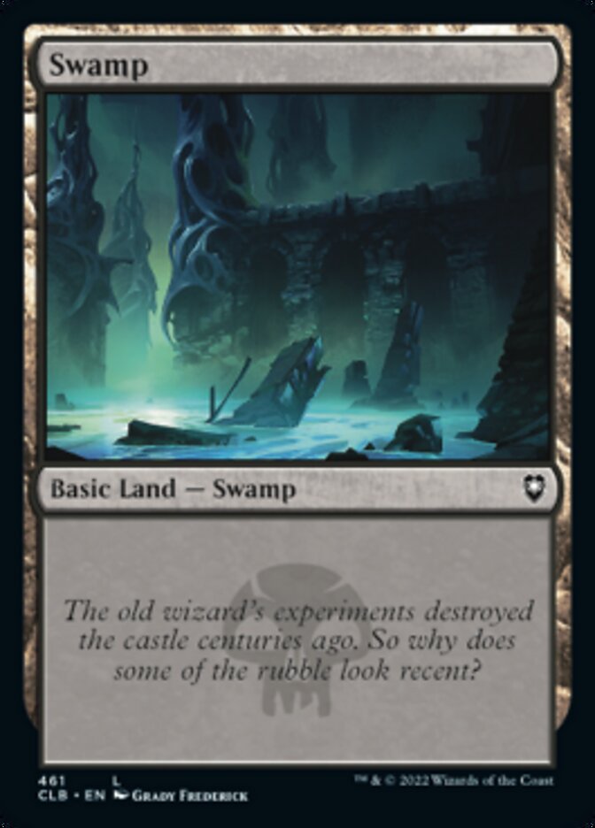 Swamp (461) [Commander Legends: Battle for Baldur's Gate] | Card Citadel