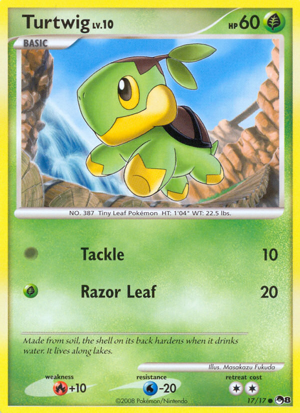 Turtwig (17/17) [POP Series 8] | Card Citadel