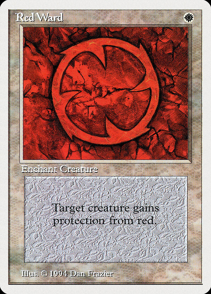 Red Ward [Summer Magic / Edgar] | Card Citadel