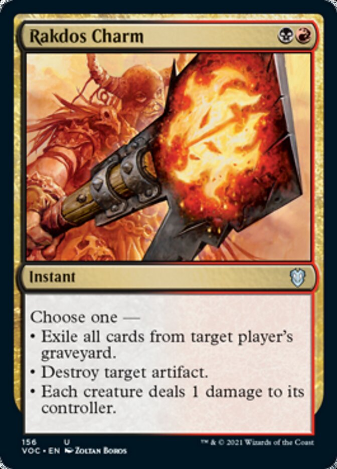 Rakdos Charm [Innistrad: Crimson Vow Commander] | Card Citadel