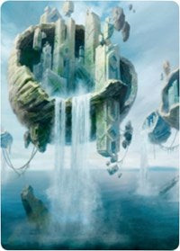 Island 2 Art Card [Zendikar Rising Art Series] | Card Citadel