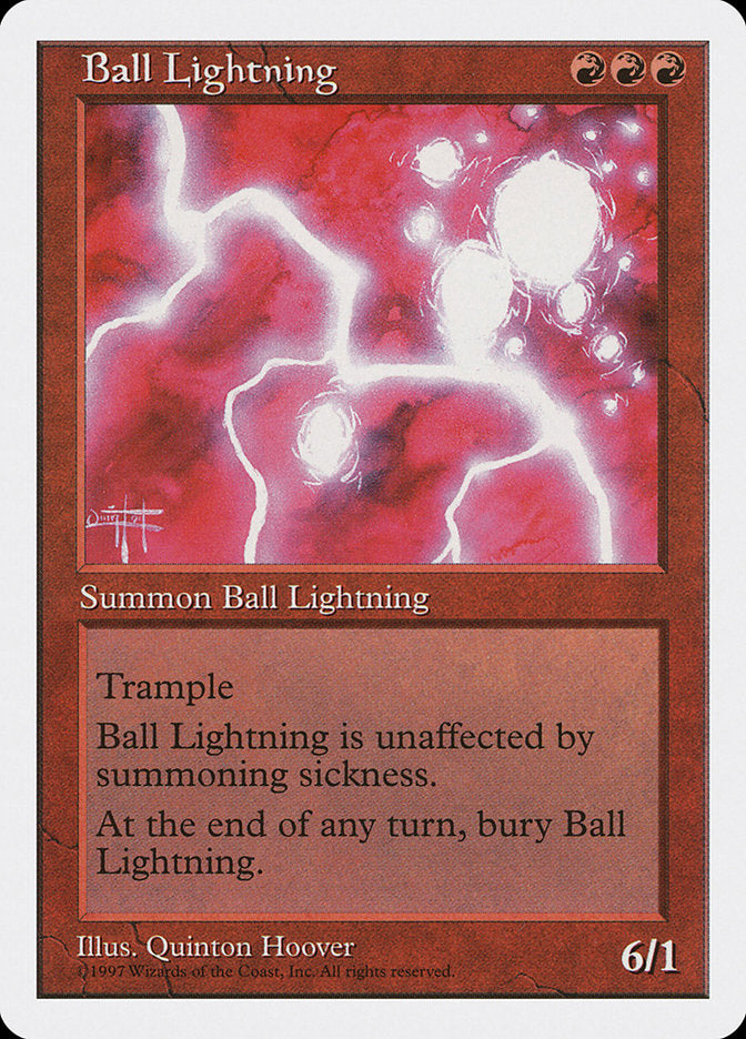 Ball Lightning [Fifth Edition] | Card Citadel