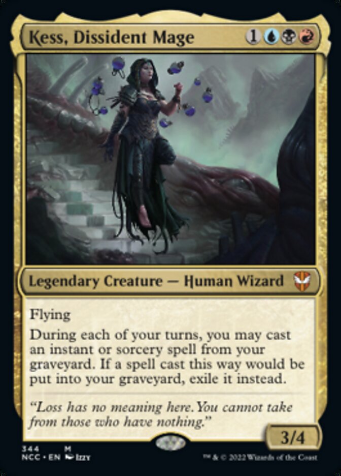 Kess, Dissident Mage [Streets of New Capenna Commander] | Card Citadel