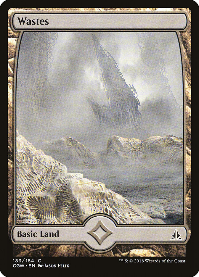 Wastes (183) (Full Art) [Oath of the Gatewatch] | Card Citadel