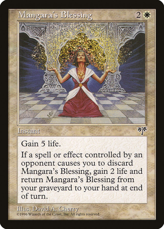 Mangara's Blessing [Mirage] | Card Citadel