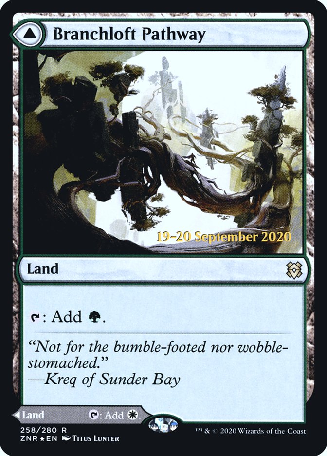 Branchloft Pathway // Boulderloft Pathway  [Zendikar Rising Prerelease Promos] | Card Citadel