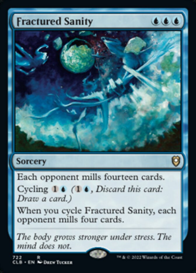 Fractured Sanity [Commander Legends: Battle for Baldur's Gate] | Card Citadel