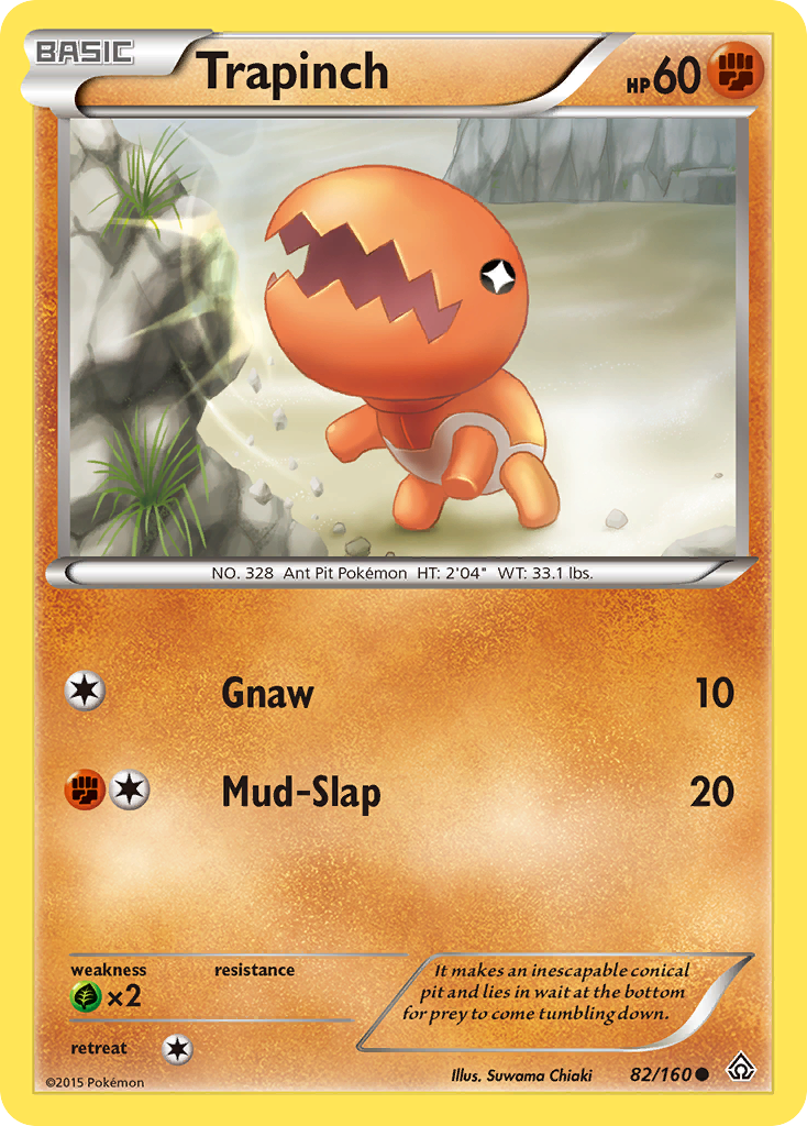 Trapinch (82/160) [XY: Primal Clash] | Card Citadel