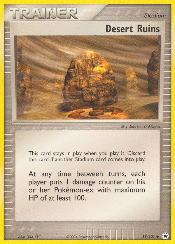 Desert Ruins (88/101) [EX: Hidden Legends] | Card Citadel