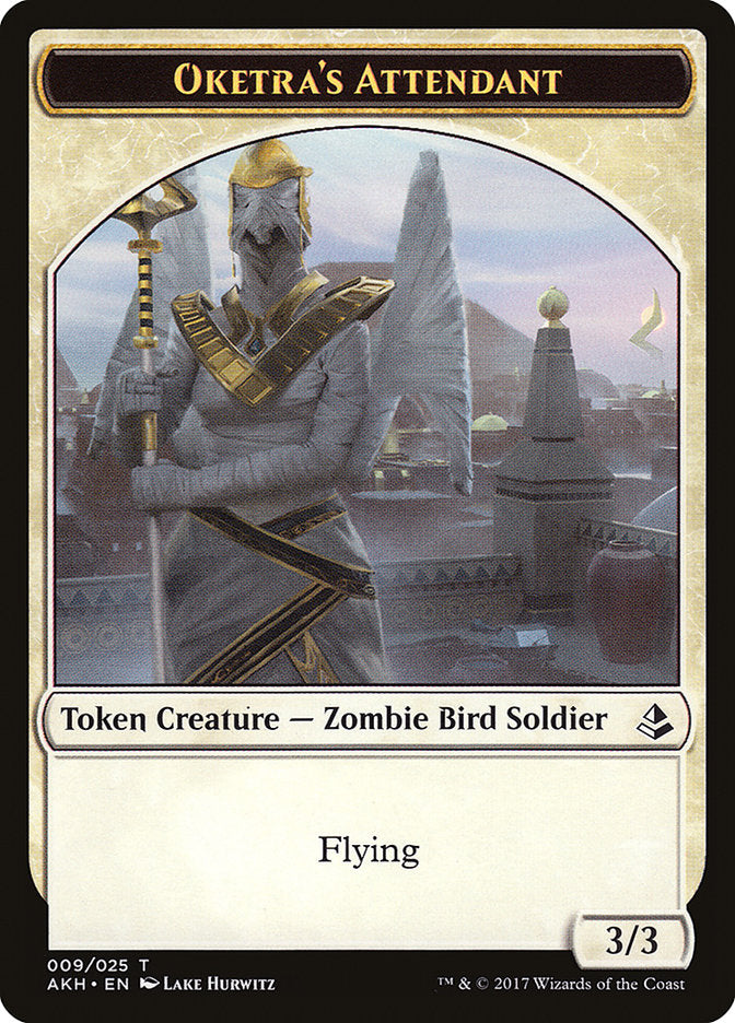 Oketra's Attendant Token [Amonkhet Tokens] | Card Citadel