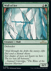 Wall of Ice [30th Anniversary Edition] | Card Citadel