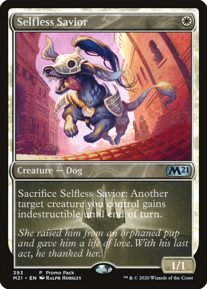 Selfless Savior (Promo Pack) [Core Set 2021 Promos] | Card Citadel