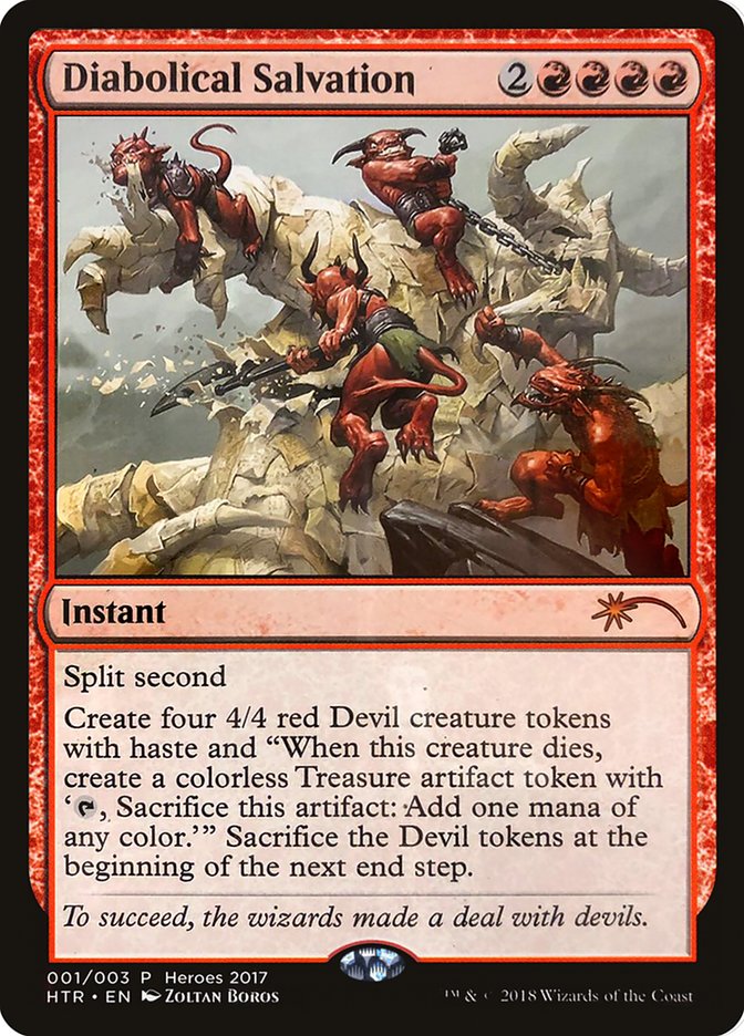 Diabolical Salvation [Unique and Miscellaneous Promos] | Card Citadel
