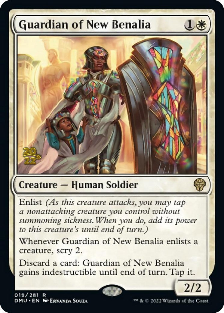 Guardian of New Benalia [Dominaria United Prerelease Promos] | Card Citadel