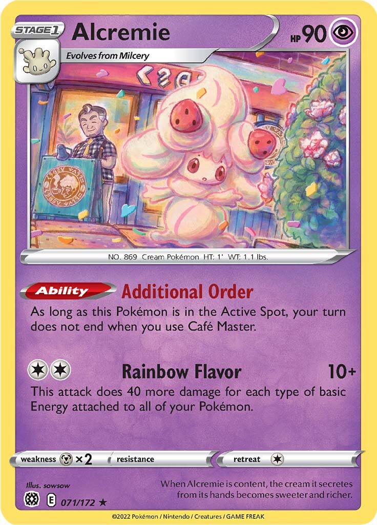 Alcremie (071/172) [Sword & Shield: Brilliant Stars] | Card Citadel