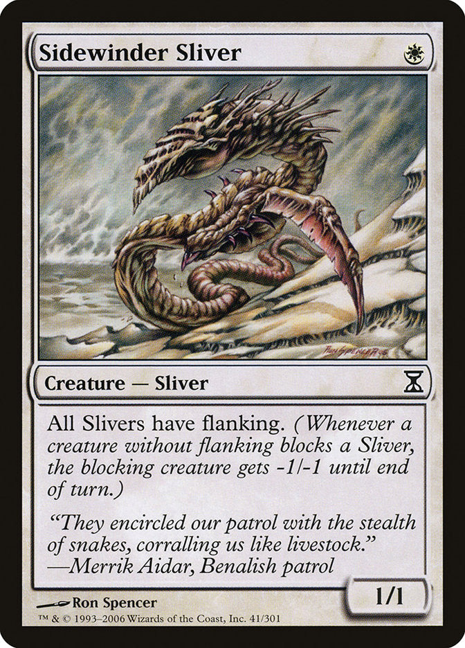 Sidewinder Sliver [Time Spiral] | Card Citadel