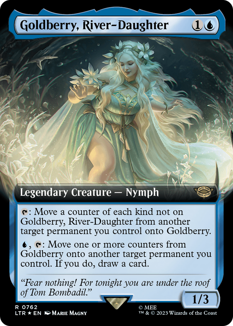 Goldberry, River-Daughter (Extended Art) (Surge Foil) [The Lord of the Rings: Tales of Middle-Earth] | Card Citadel