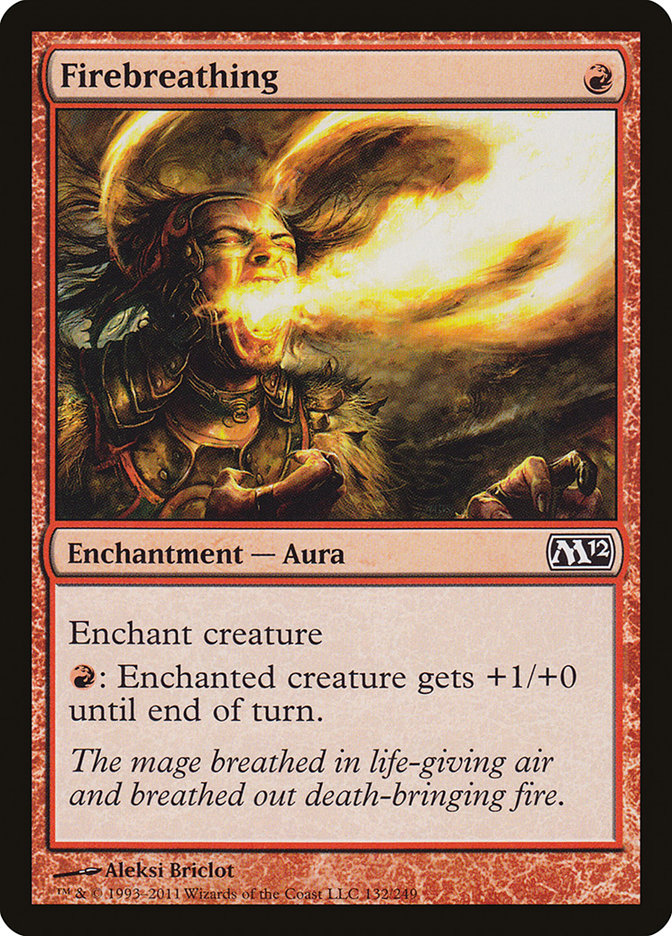 Firebreathing [Magic 2012] | Card Citadel