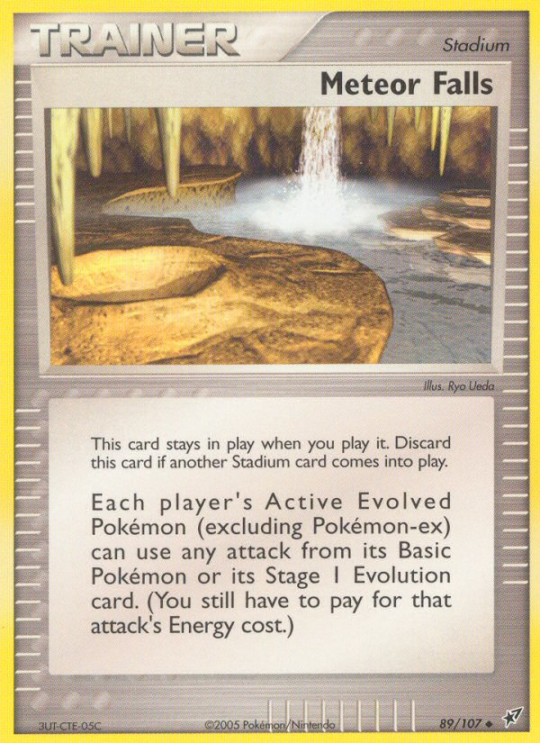 Meteor Falls (89/107) [EX: Deoxys] | Card Citadel