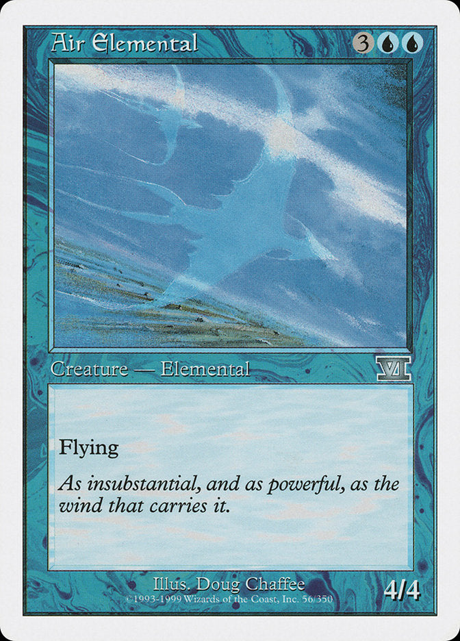 Air Elemental [Classic Sixth Edition] | Card Citadel